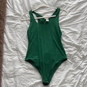 H&M Green Bodysuit